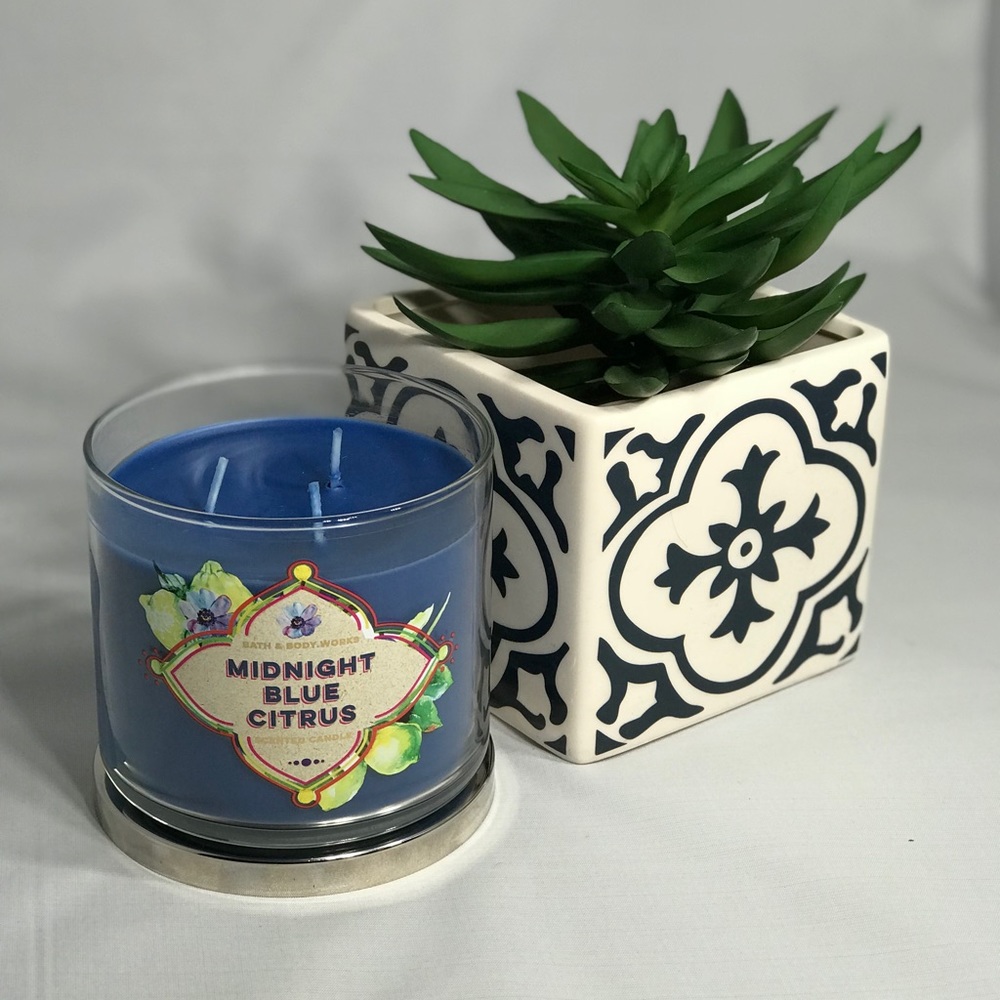 Scented Candle Midnight Blue Citrus